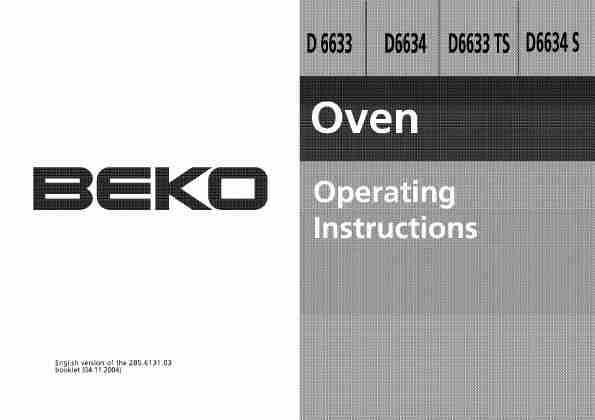 Beko Oven D1 6634 S-page_pdf